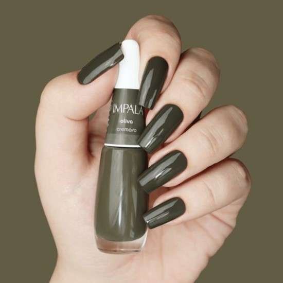 Esmaltes de inverno Oliva da Impala.