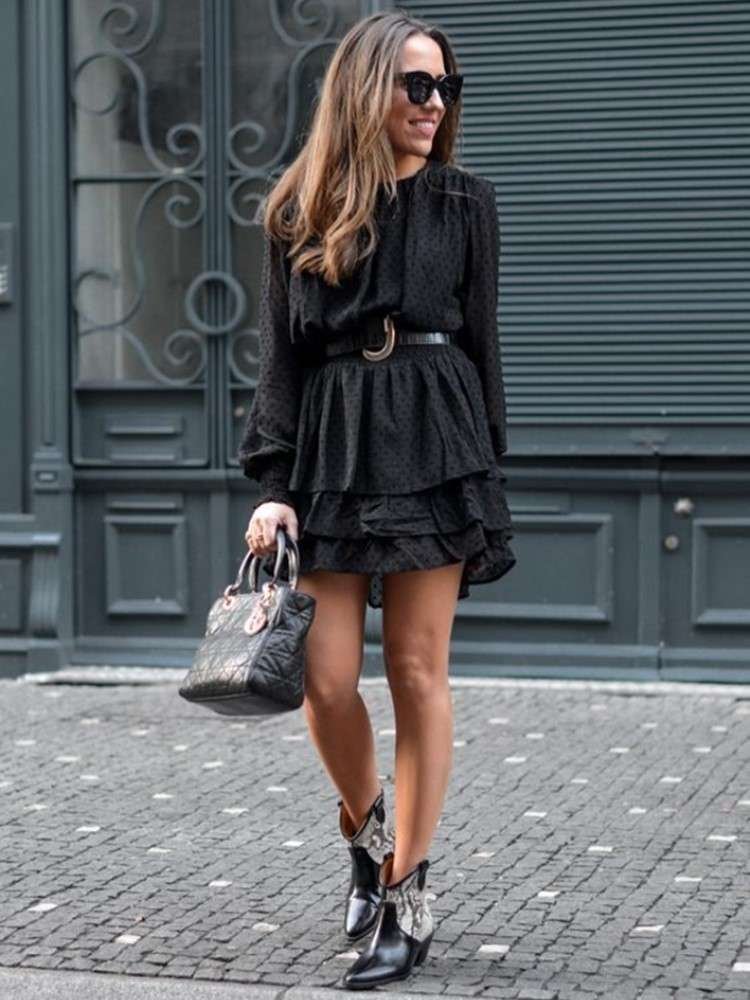 Look preto.