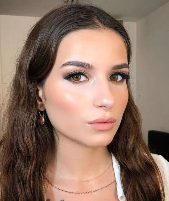 Clean Make up para noite.
