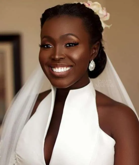 Make clean casamento pele negra.