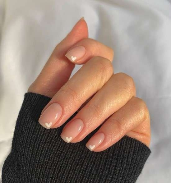 Unhas para dia dos namorados.