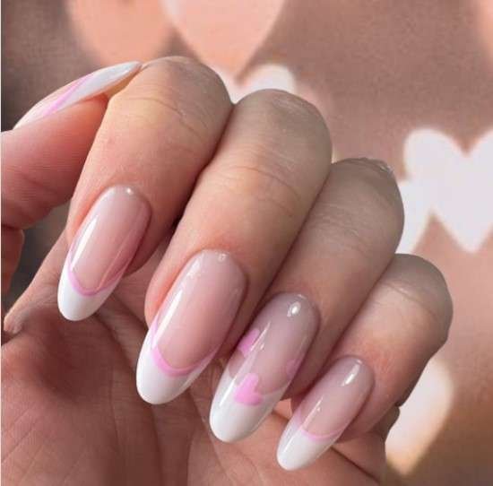 Unhas para dia dos namorados.