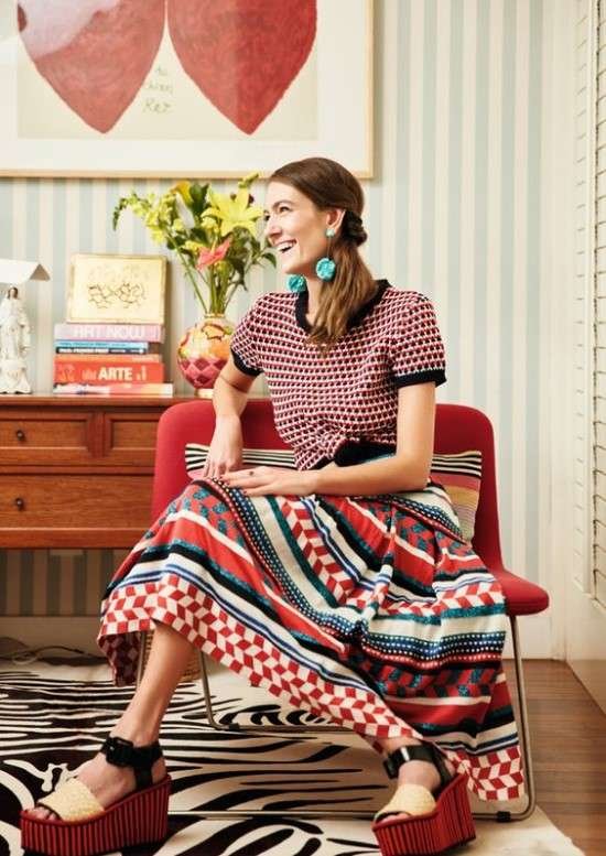 Estampas geométricas na moda como usar.