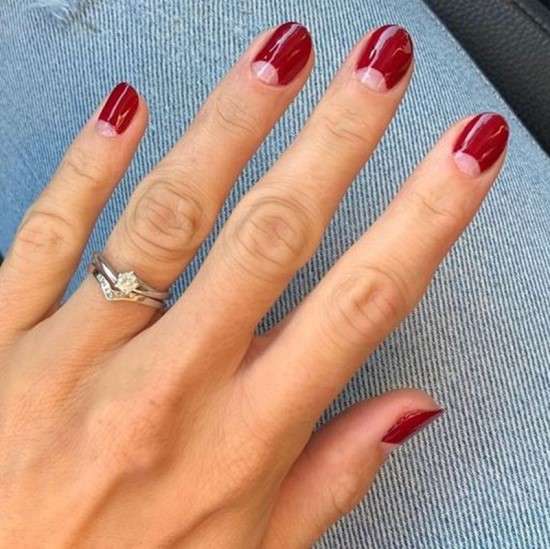 Unhas elegantes.