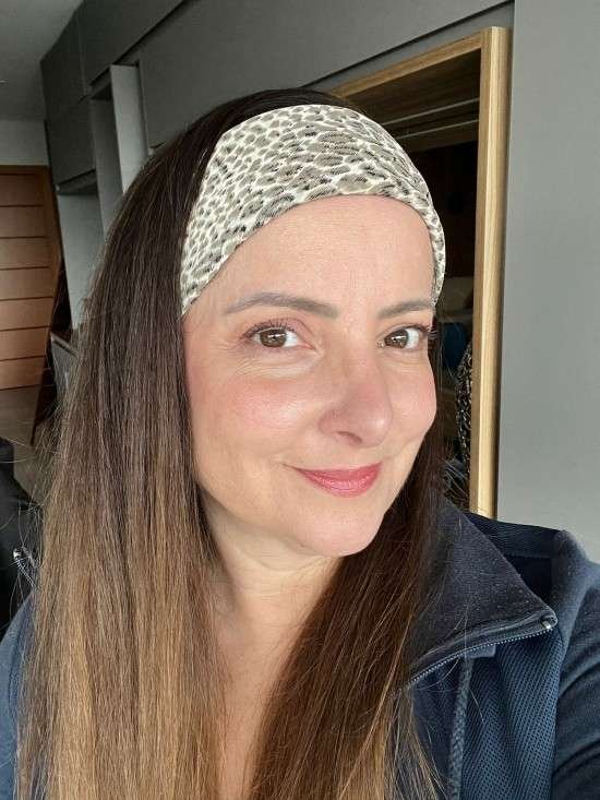 Lenço no cabelo como usar.