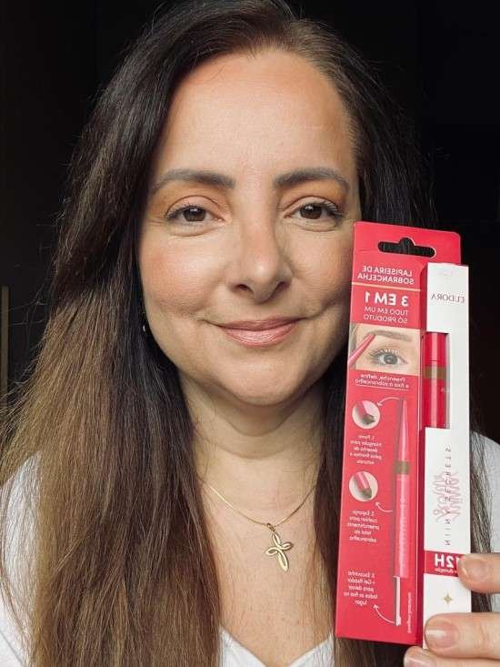 Lapiseira de sobrancelha 3 em 1 Niina Secrets da Eudora resenha.