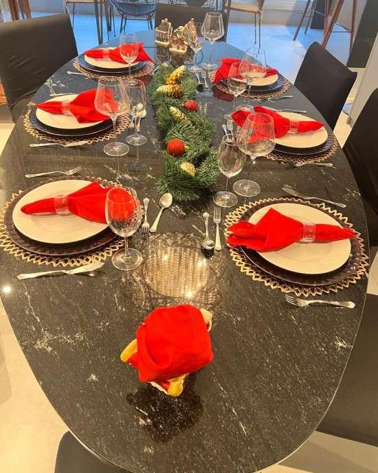 Mesas de Natal.