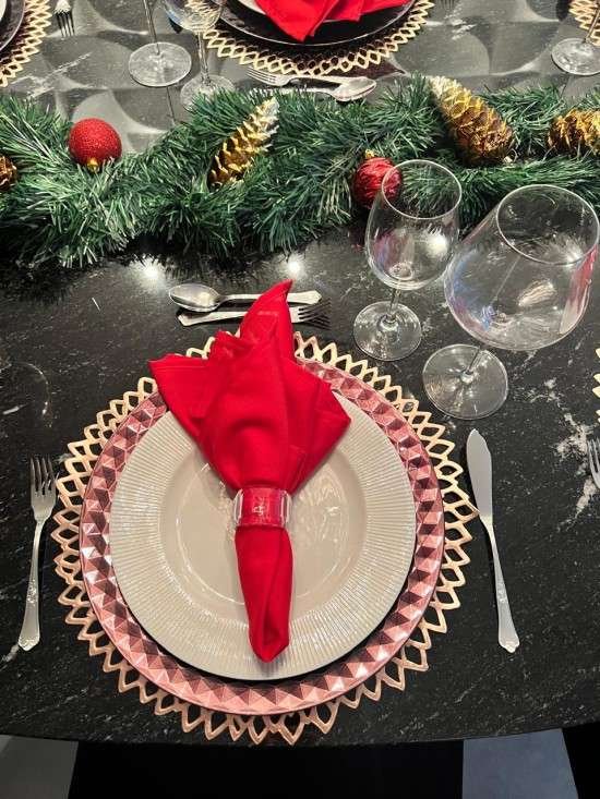 Mesas de Natal.