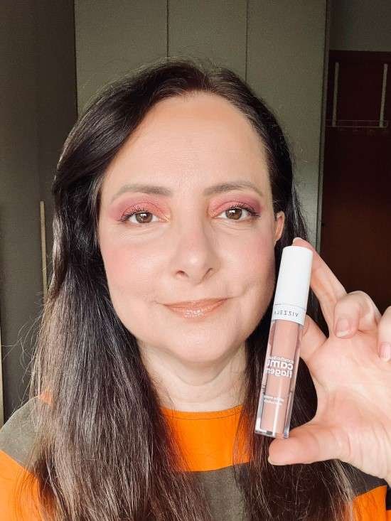 Corretivo Camuflagem Salmão Vizzela resenha.