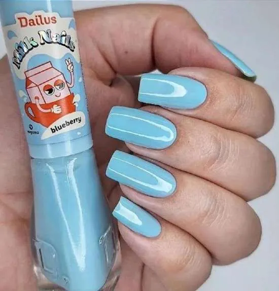 Esmalte Azul Bebê.