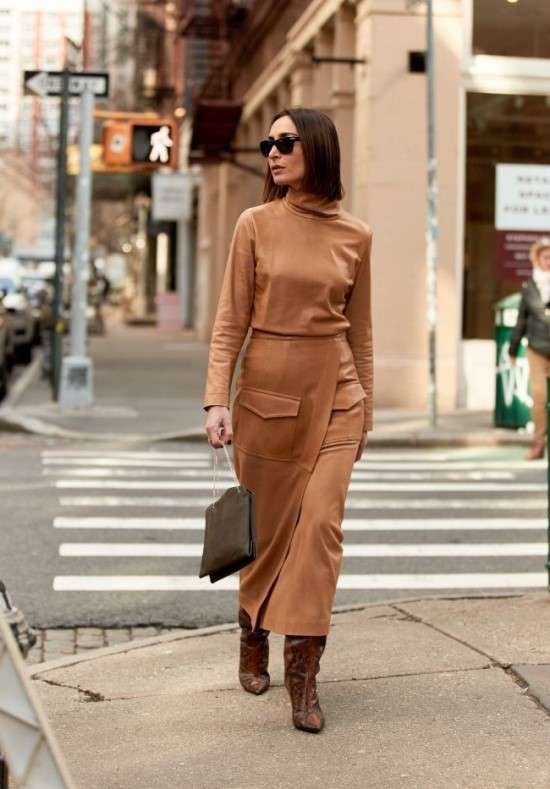 Mocha Mousse como usar moda feminina.