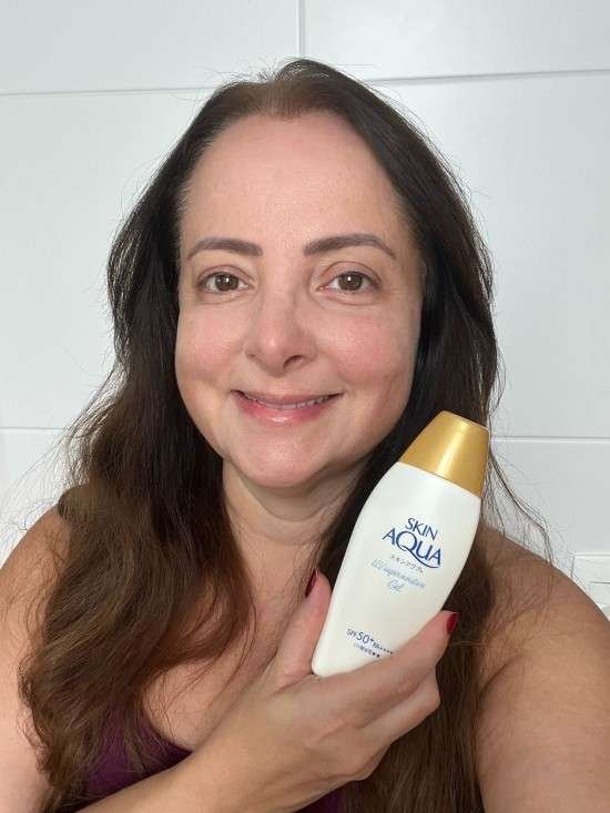 Skin Aqua resenha protetor solar.