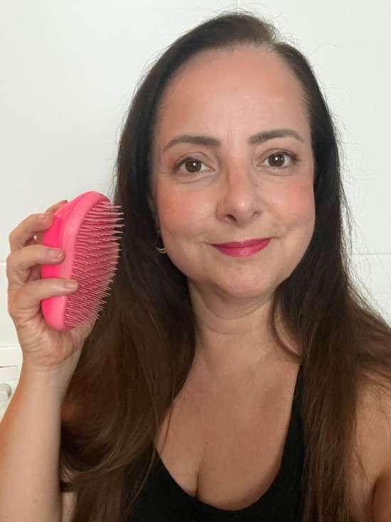 Resenha das escovas Tangle Teezer.