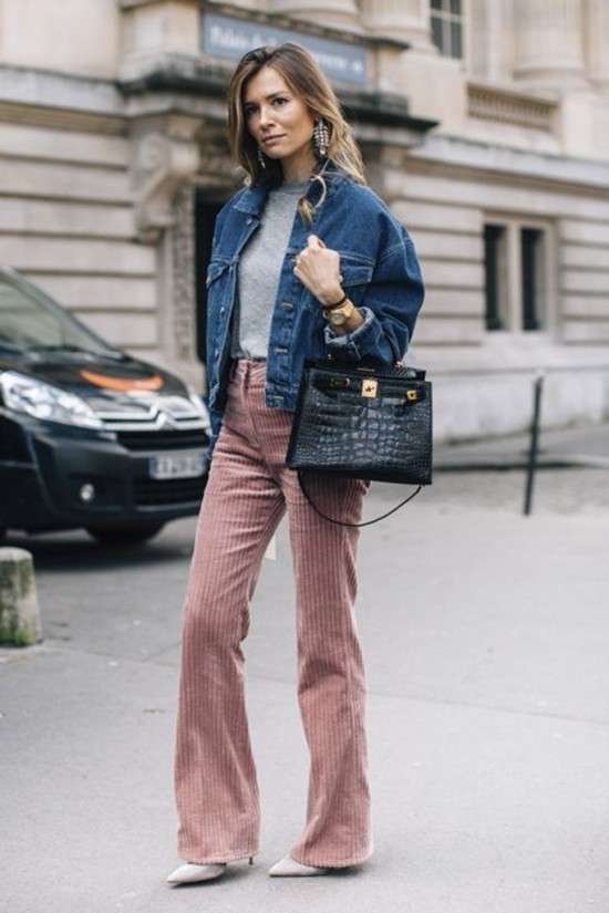 Looks com jaqueta jeans.