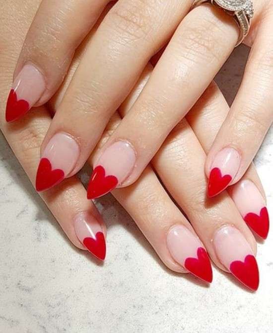 Unhas para Dia dos Namorados.