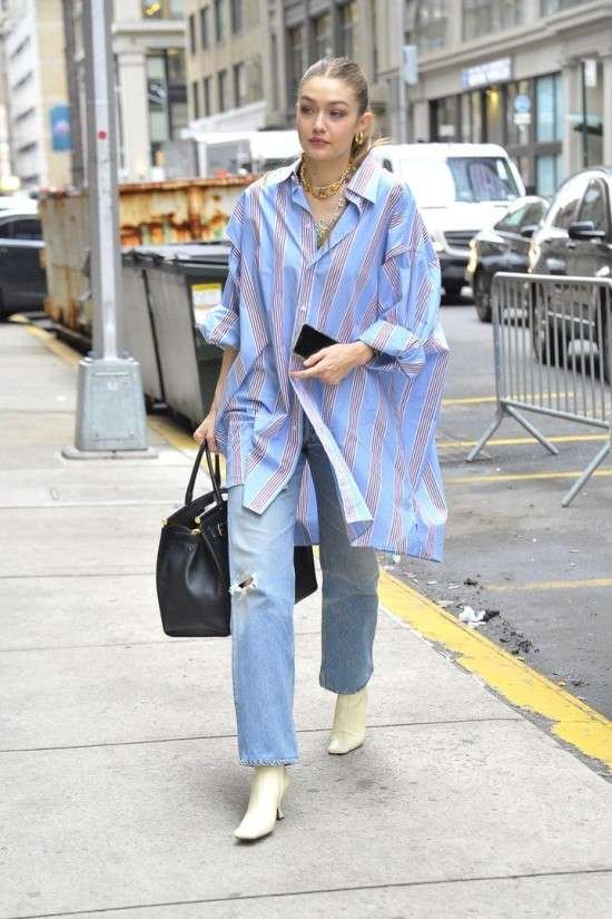 Como usar camisa feminina oversized.