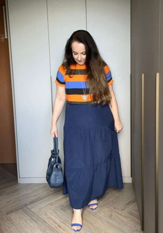 Looks com saia longa.