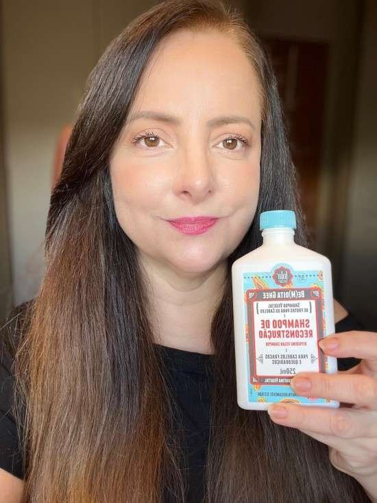Shampoo de reconstrução.
