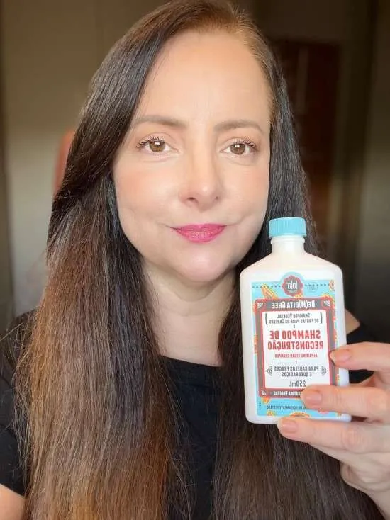 Shampoo de reconstrução.
