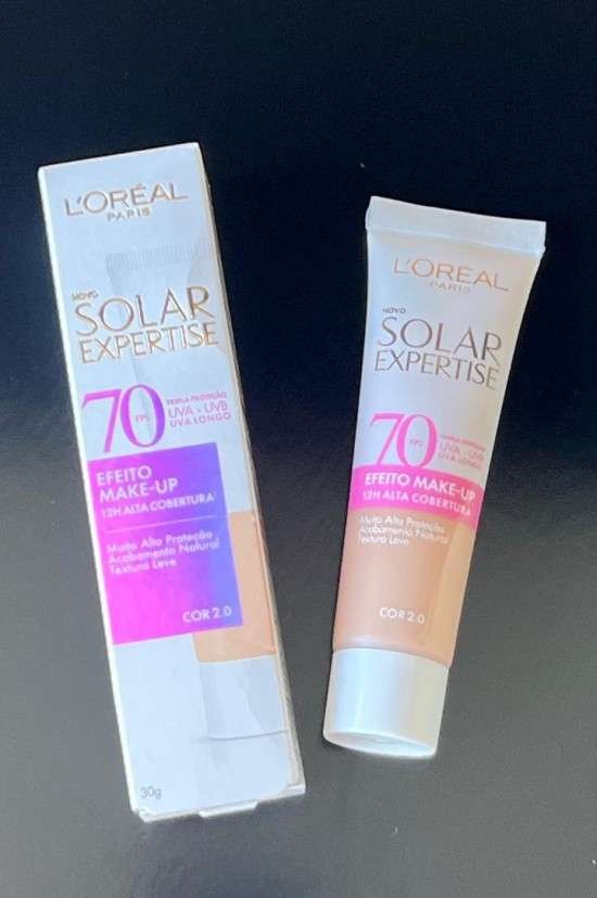 Solar Expertise Efeito Make-up resenha.