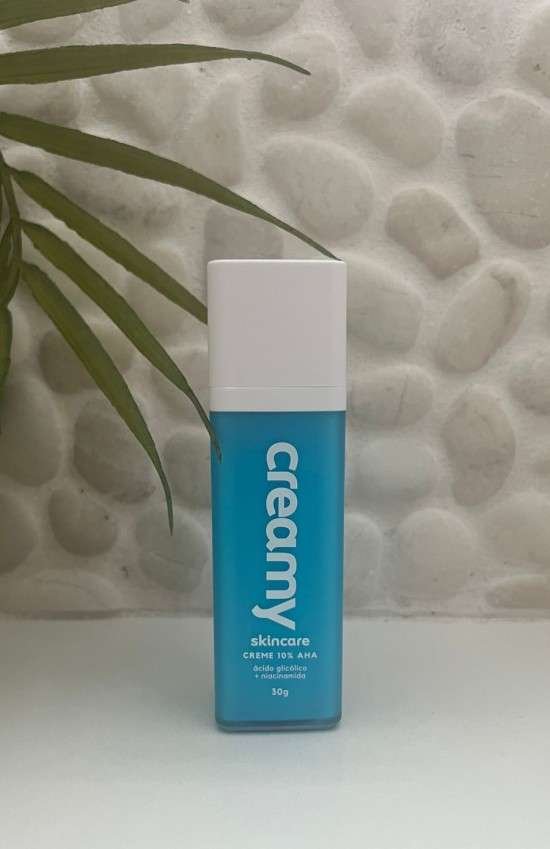Ácido glicólico Creamy resenha como comprar com desconto.