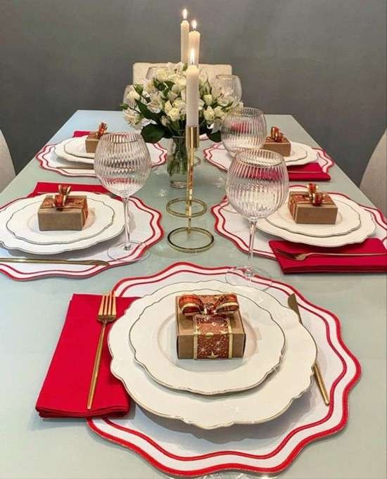 Mesas de Natal.