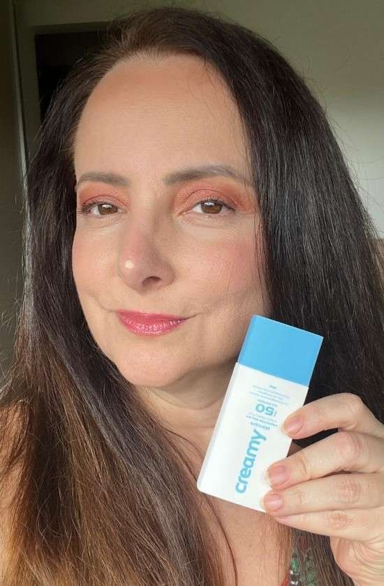 Protetor Solar Creamy Watery Fluid resenha.