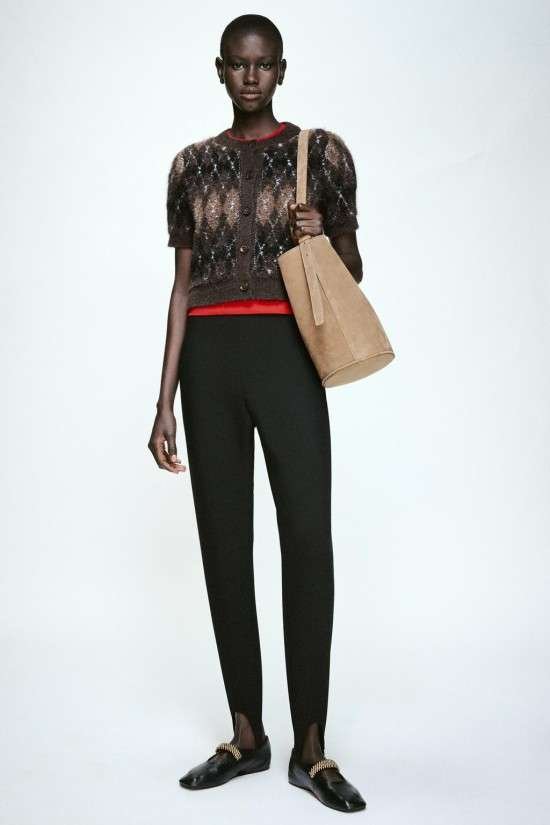 Look legging fuseau.