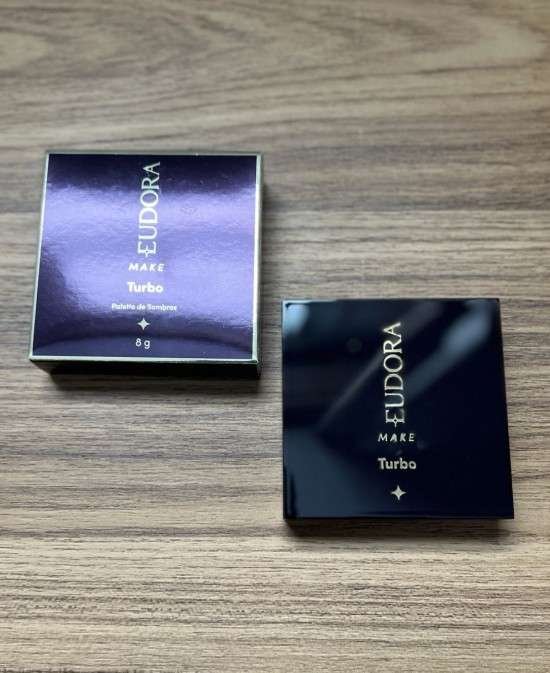 Paleta sombras Eudora resenha.