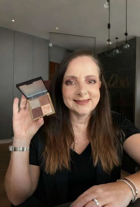 Paleta sombras Eudora resenha.