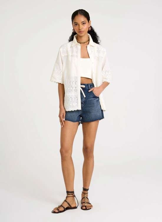 Estilo Oversized feminino.