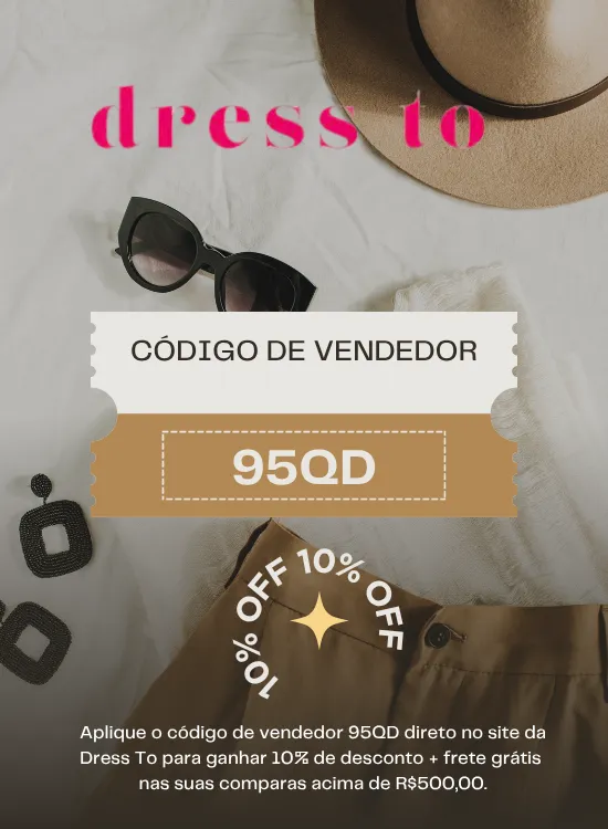 Cupom Dress To código de vendedor.