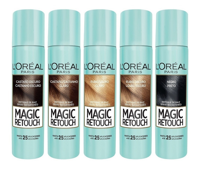 Retoque Mágico L'Oreal cores.