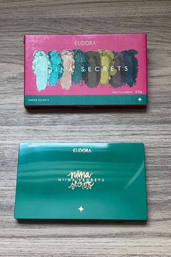 Paleta verde Niina Secrets resenha.