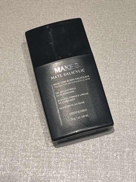 Base Make B. Mate Salicylic resenha.